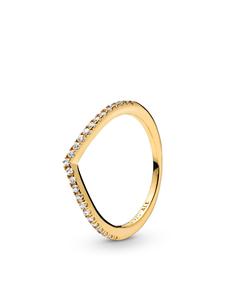 Комплект колец Halo of Gold Sparkling Wishbone Pandora