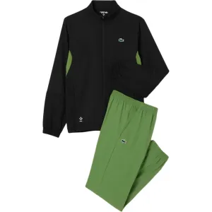Толстовка с логотипом LACOSTE, 5yi/черный/зеленый
