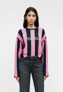 Полосатый джемпер Guess Jeans, Light Pink/Dark Blue