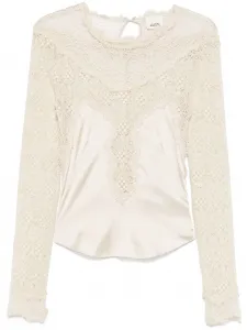 Блузка Diem ISABEL MARANT, нейтральный