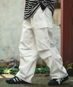 Широкие брюки-карго NULL