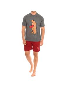 Пижама Kisses and Love, серый