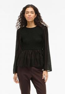 Блуза VILA Blouse, Black