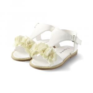 Сандалии в виде букета цветов Branshes, цвет Ivory