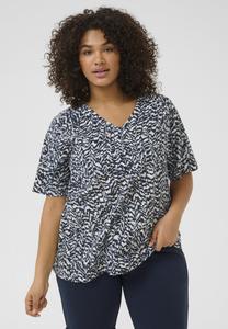 Блуза KCRAFIA Kaffe Curve, синий