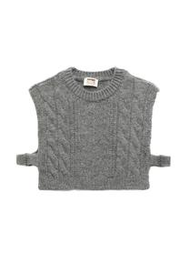 Топ Koton CROP, Anthracite/Grey