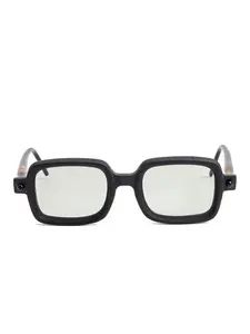 Солнцезащитные очки P2 в квадратной оправе Kuboraum, черный