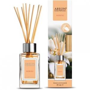Главная Роскошный парфюмированный диффузор с 10 ротанговыми палочками Neroli 85 мл Areon