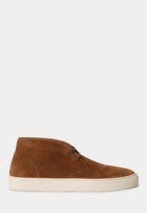 Кроссовки Polo Ralph Lauren JERMAIN CALF-SUEDE CHUKKA SNEAKER, Brown/Brown