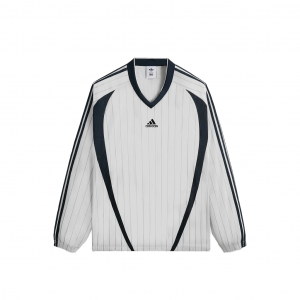 Футболка Adidas Originals Football Pinstripe мужская KITH, белый