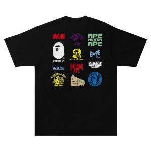 Футболка BAPE Classic Logo #1, черная