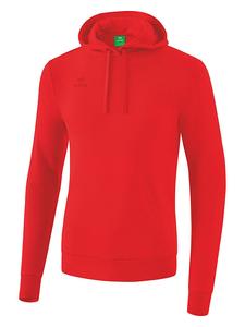 Толстовка с капюшоном erima, красный