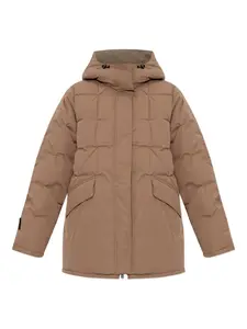 Стеганое пальто-парка с капюшоном Rethinkit Studios, нейтральный