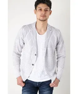 Куртка TORNADO MART с градиентным узором, цвет Light Gray