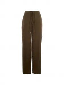 Брюки Corone на резинке Max Mara, зеленый