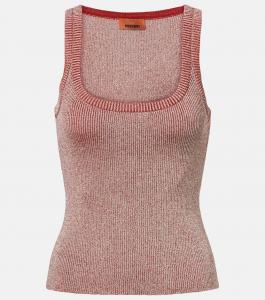 Топ-майка с пайетками Lamé Missoni, Rose gold tones