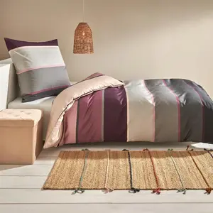 Постельное белье Dream Sleep Mako-Satin Orlando 200x200 см + 2 x 80x80 см, розовое Traumschlaf