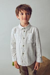 Рубашка Mayoral, бежевый