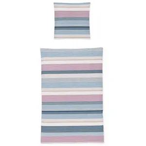 Постельное белье Irisette «Easy 8446», отличная полоска, красный