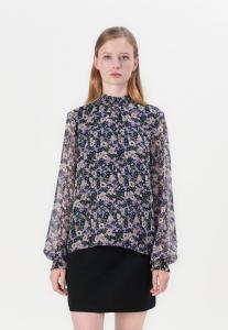 Блуза VILA VIFALIA HIGH NECK, Navy Blazer/Dark Blue