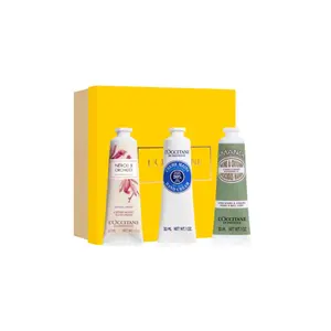 Увлажняющий подарочный набор крем для рук ароматический попурри 30мл+30мл+30мл+30мл LOCCITANE, Three-Piece Set: коричневыйalwood Neroli Hand Cream 30ml+Shea Hand Cream 30ml+Sweet Shoulder Massage Hand Cream 30ml