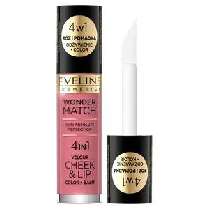 Румяна и жидкая помада 04 Eveline Cosmetics Wonder Match, 4,5 мл