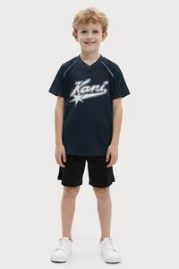 Футболка Karl Kani VARSITY STAR SOCCER JUNIOR, Darkblue/Blue