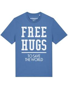 Футболка wat? Apparel, цвет bright blue