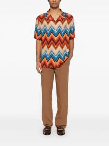 Missoni рубашка с узором зигзаг