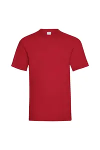 Повседневная футболка Value с короткими рукавами Universal Textiles, красный