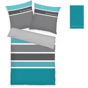 Постельное белье Tom Tailor Home Феликс на молнии, türkis