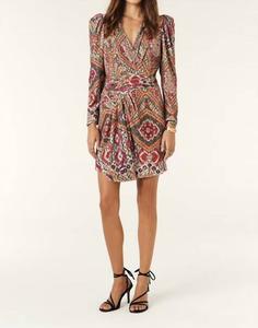 Женское платье ba&sh, цвет ocrr