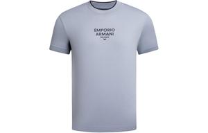 Футболка SS24 светло-фиолетовая EMPORIO ARMANI