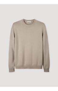 Пуловер Hessnatur Rundhals, цвет stein