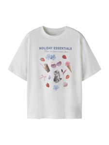 NAME IT Футболка 'NKFVOTEA' в белом цвете