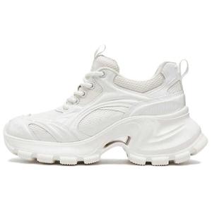 Женские кроссовки Starlight Galaxy Low Top на массивной платформе Staccato, Light-Sensing Ecru