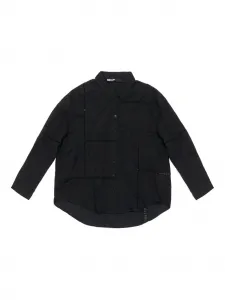 Рубашка с вышитыми вставками Bimba Y Lola, черный