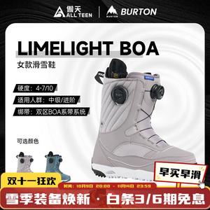 Burton Женские горнолыжные ботинки aotianjixian 2526 модель limelight boa расширенной посадки, светло-фиолетово-серые, расширенная колодка 63957, размер us 36, размер eu 5.5