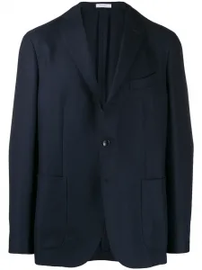 Блейзер прямого кроя Boglioli, синий