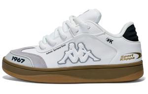 Kappa Нескользящие износостойкие низкие кроссовки для скейтбординга унисекс классические белые