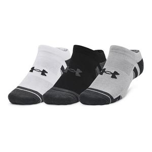Комплект из 3 носков-невидимок Under Armour Performance Tech, цвет Gray Multi