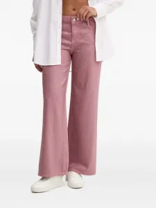 Джинсы со стразами Guess Usa, розовый