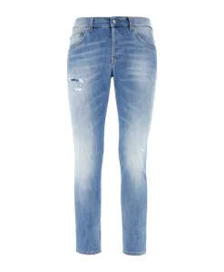 Джинсы-Клеш Mius из эластичного денима Dondup, синий