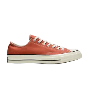 Кроссовки Converse Chuck 70 Low 'Terracotta Red', оранжевый
