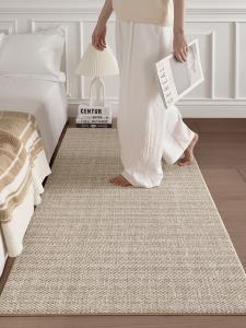 Dajiang Ковер 60х160 см для гостиной/спальни, шерстяной, люксовый, бежевый