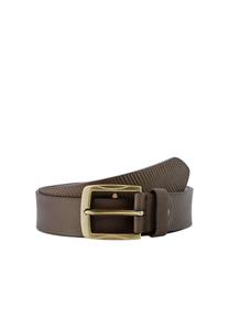 Ремень из натуральной кожи в полоску PADDOCK'S, коричневый