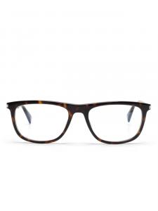 Очки в квадратной оправе Saint Laurent Eyewear, коричневый