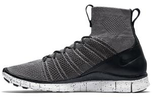 Nike Free Flyknit Mercurial темно-серый