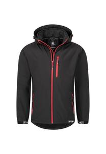 Куртка софтшелл, куртка стандартного кроя Rock Creek, черный