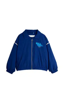 Куртка с планетным узором Mini Rodini, синий